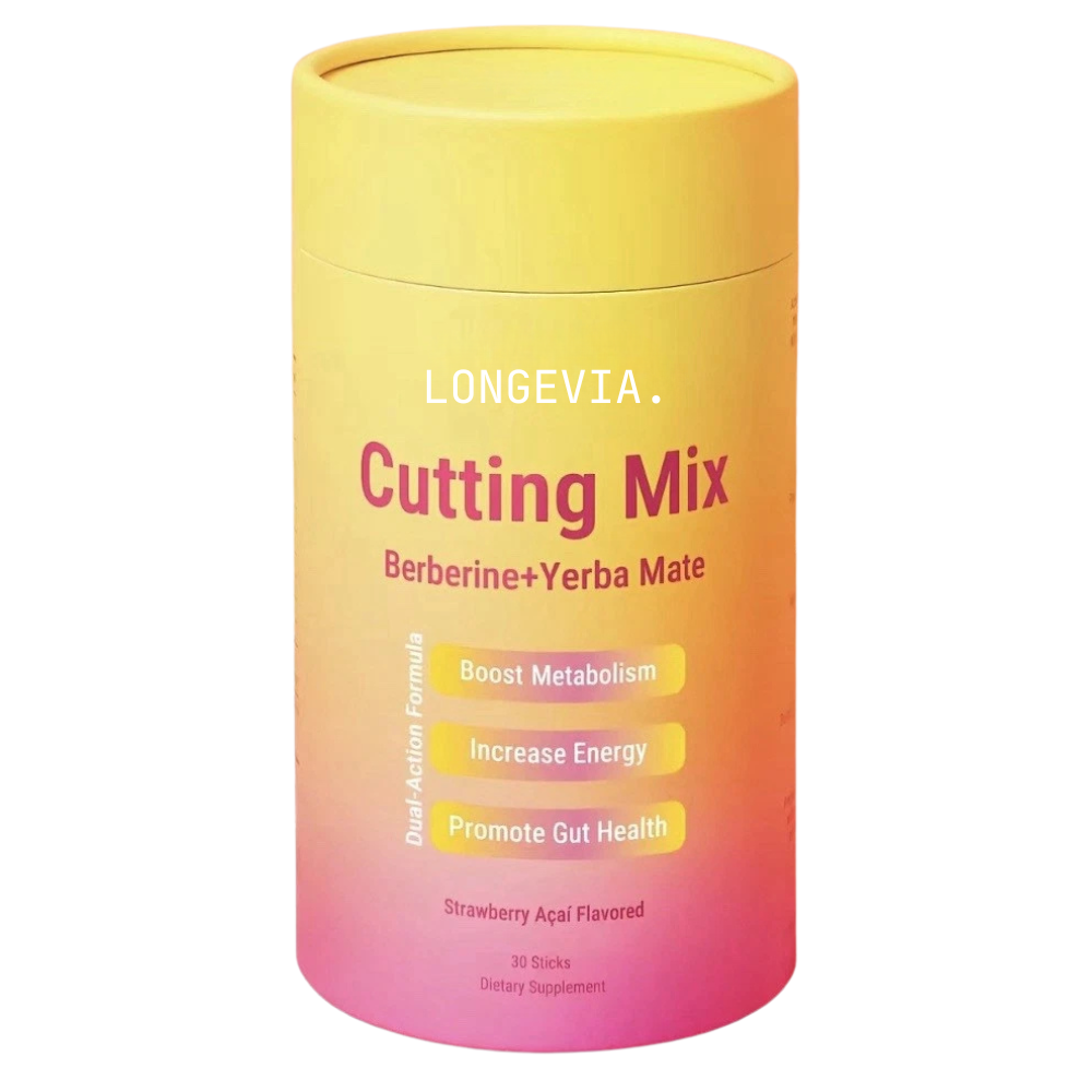 Longevia Cutting Mix Strawberry Acai Drink Mix