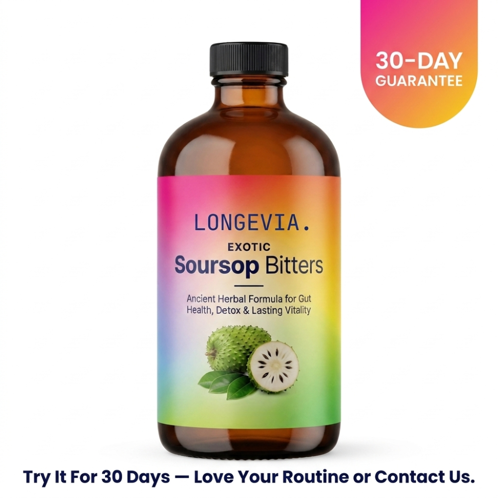 Exotic Soursop Bitters Buy 1 Get 1 Free + Free Gifts LONGEVIA.