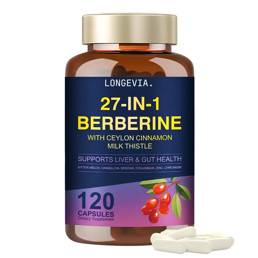 Berberine Supplement LONGEVIA.
