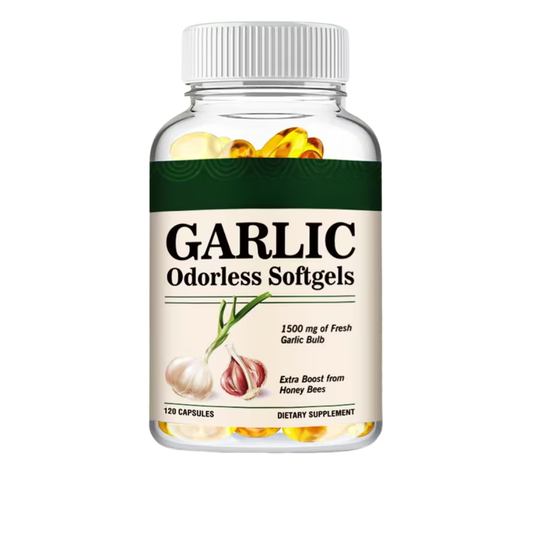 Garlic Odorless Softgels LONGEVIA.