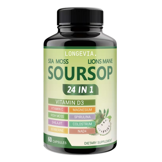 Soursop Capsules 24 in 1 LONGEVIA.