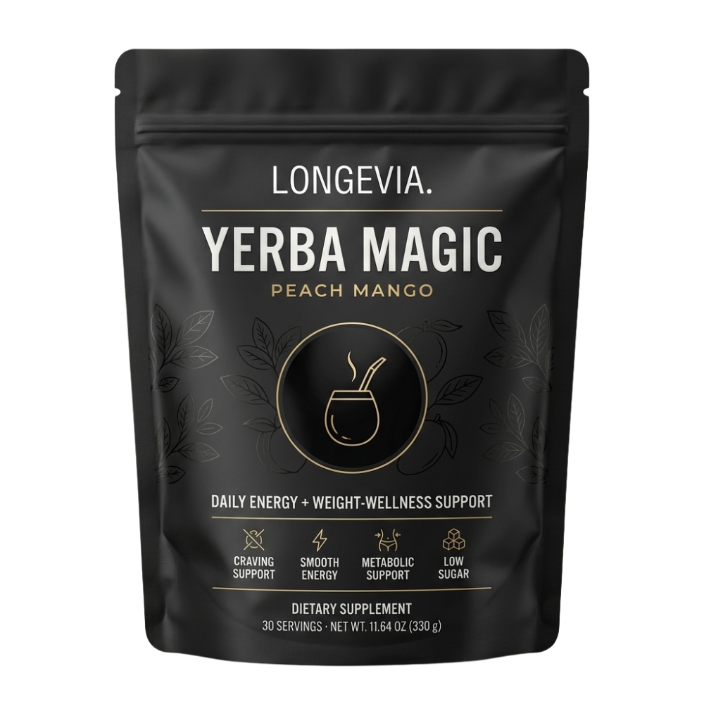 Longevia Yerba Mate Peach Mango