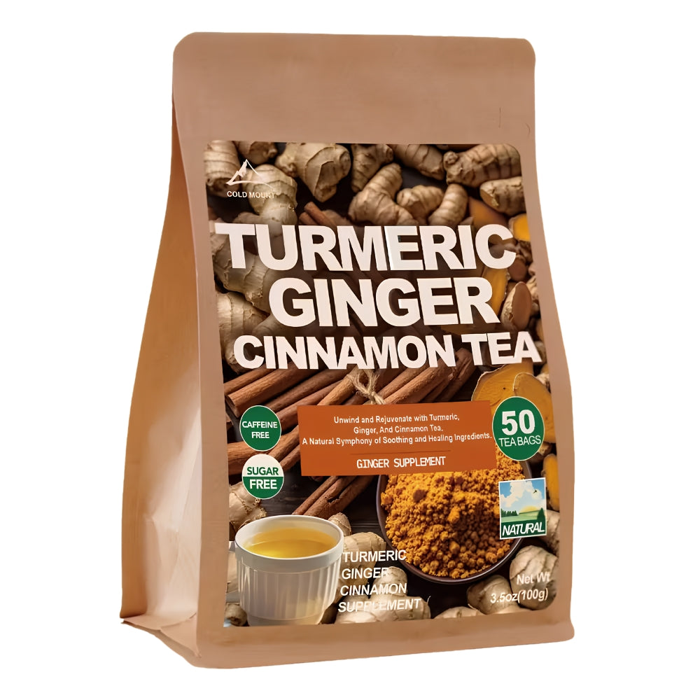 Turmeric Ginger Cinnamon Tea LONGEVIA.