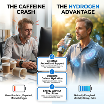 Hydrogen Water Bottle Buy 1 Get 1 Free + Free Gifts
