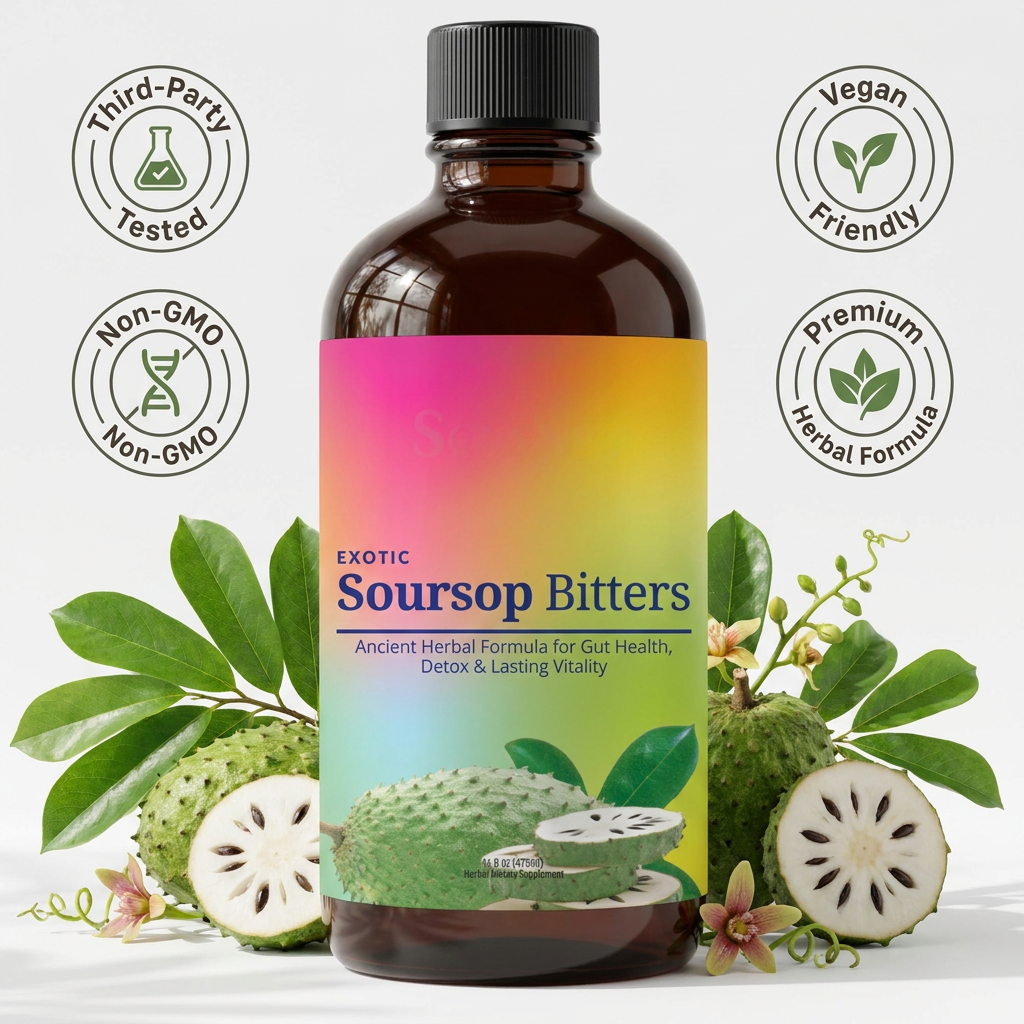 Exotic Soursop Bitters Buy 1 Get 1 Free + Free Gift