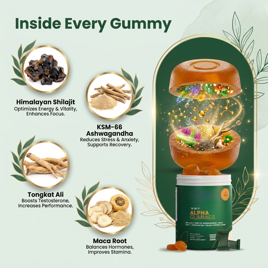 10 in 1 Alpha Gummies