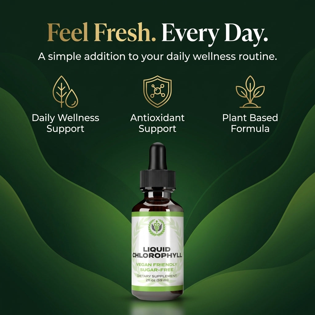 Liquid Chlorophyll Drops