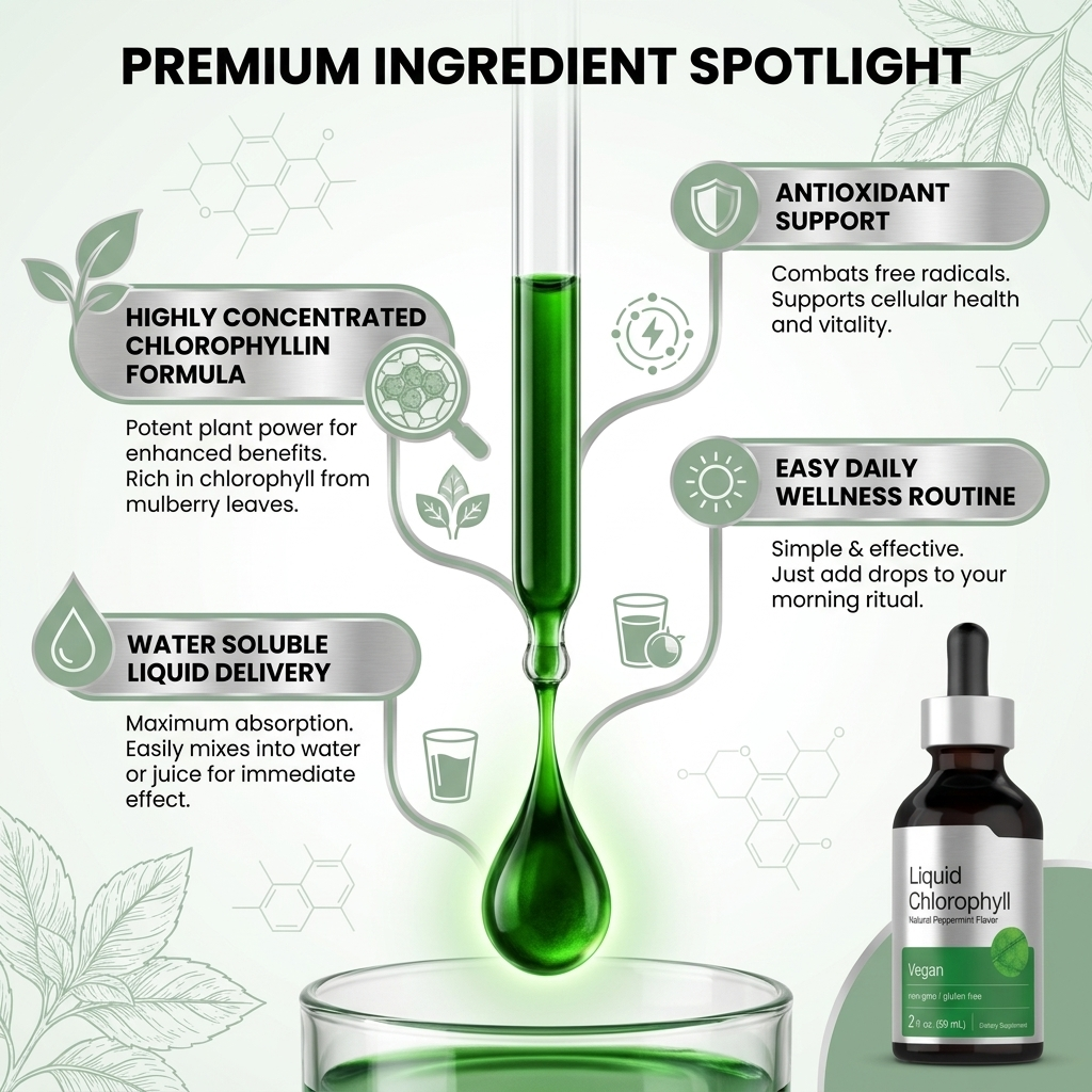 Liquid Chlorophyll Drops
