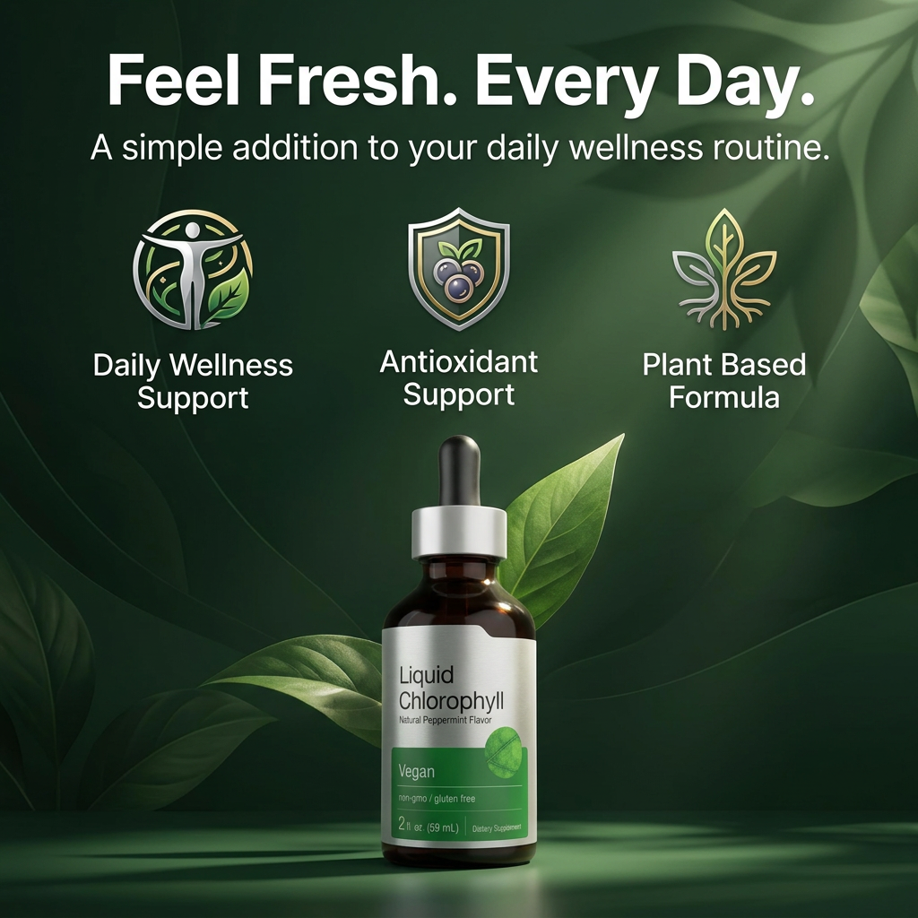 Liquid Chlorophyll Drops