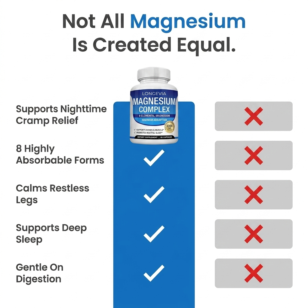 Magnesium Complex Buy 1 Get 1 Free + Free Gifts