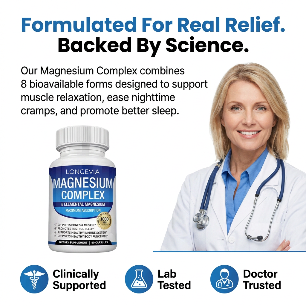 Magnesium Complex Buy 1 Get 1 Free + Free Gifts