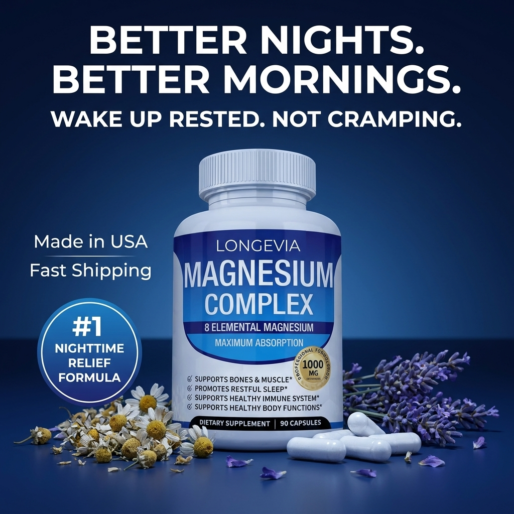 Magnesium Complex Buy 1 Get 1 Free + Free Gifts