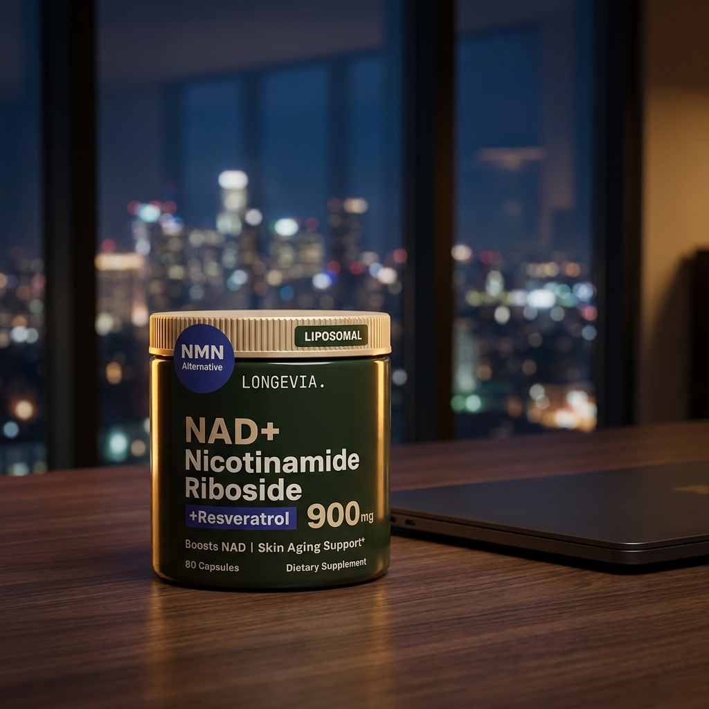 Nicotinamide Riboside Adenine Dinucleotide with Resveratrol