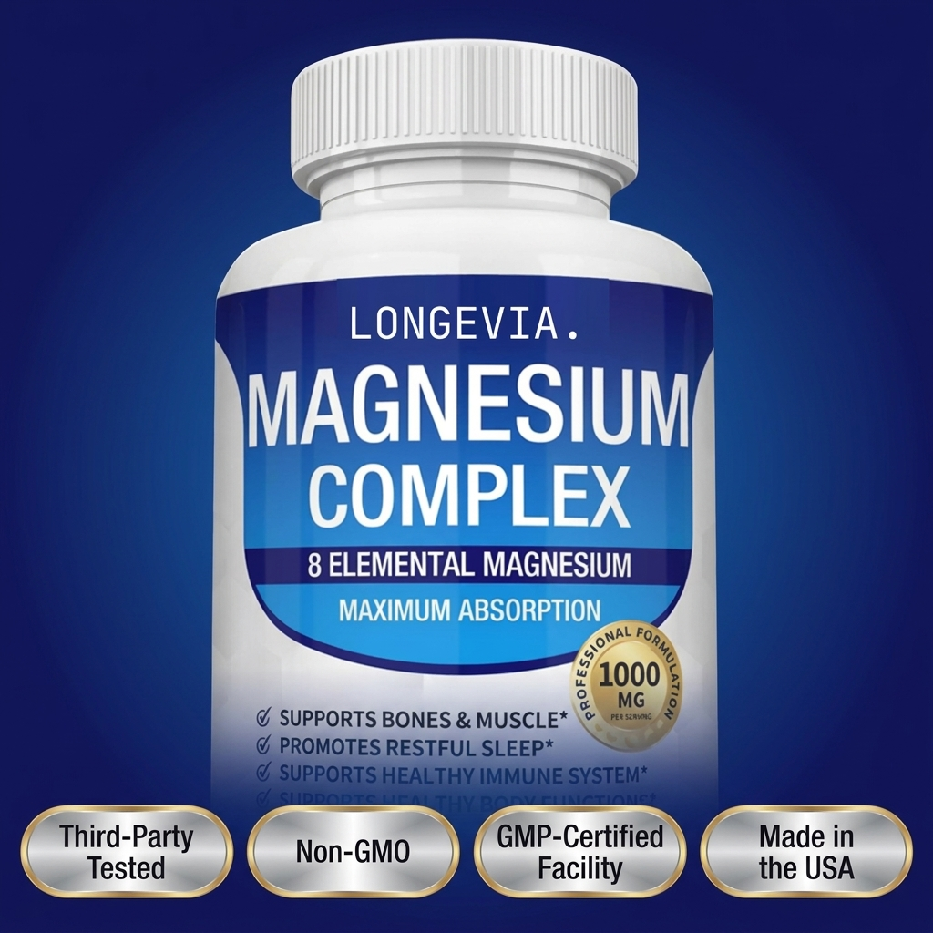Magnesium Complex Buy 1 Get 1 Free + Free Gifts