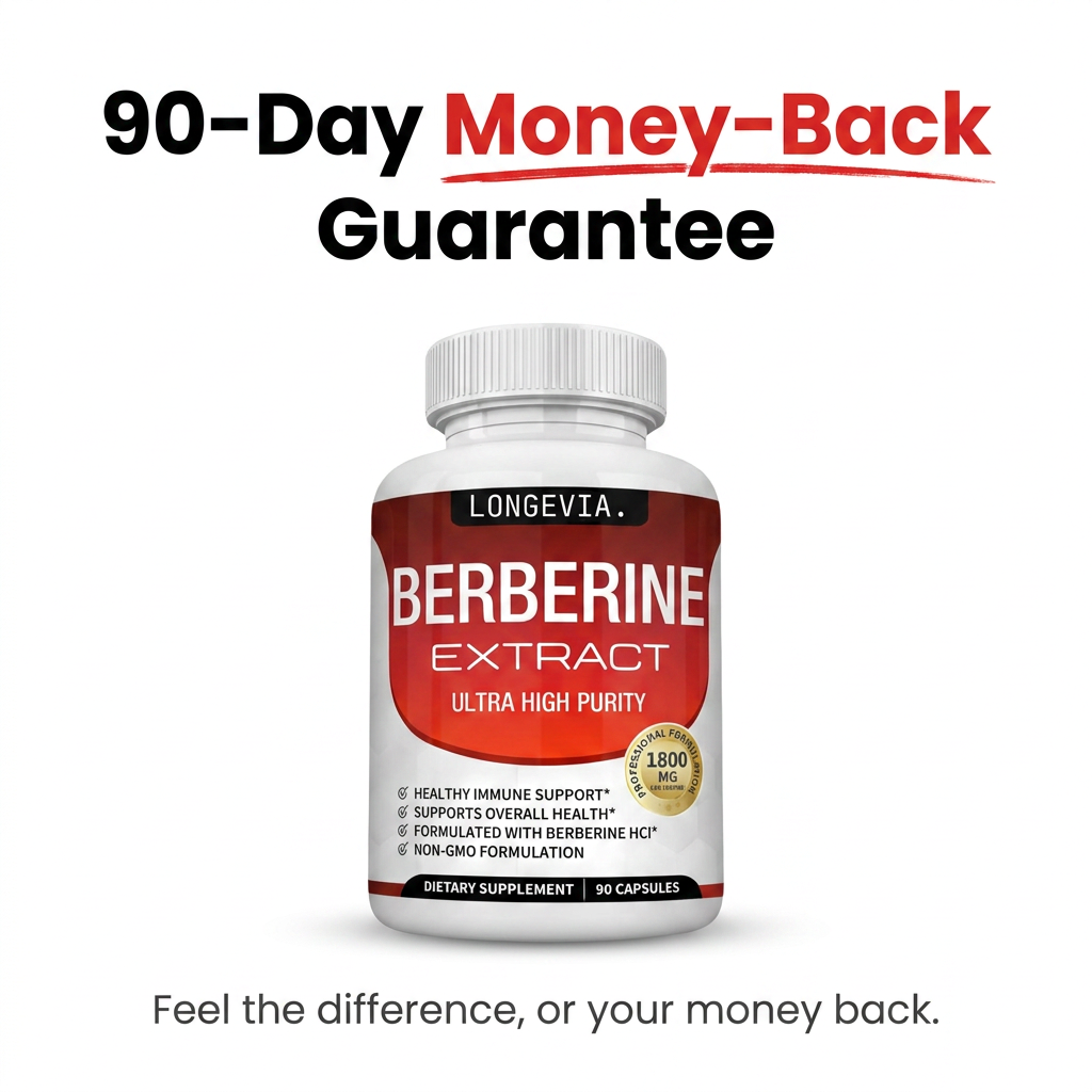Berberine Supplement LONGEVIA.