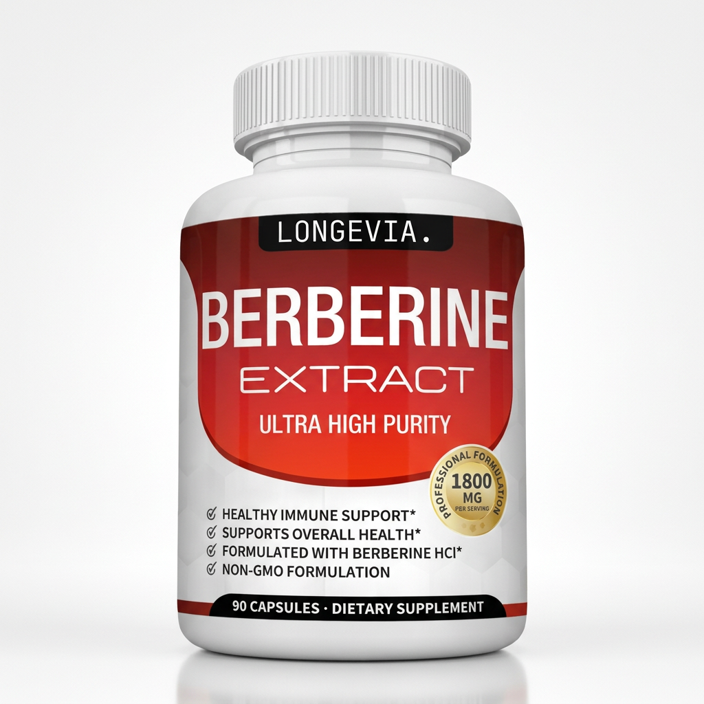 Berberine Supplement LONGEVIA.