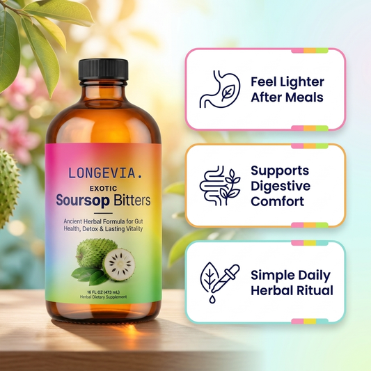 Exotic Soursop Bitters LONGEVIA.