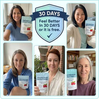 Magnesium Bisglycinate Buy 1 Get 1 Free + Free Gifts (No Subscription) LONGEVIA.